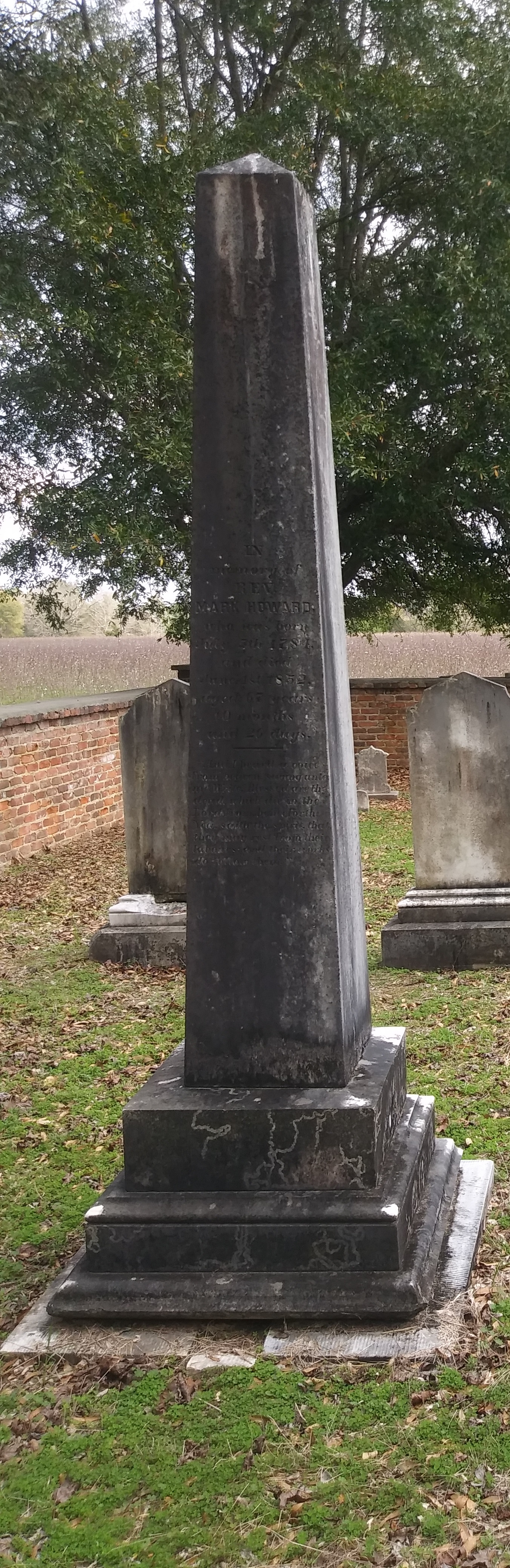 Mark Howard headstone