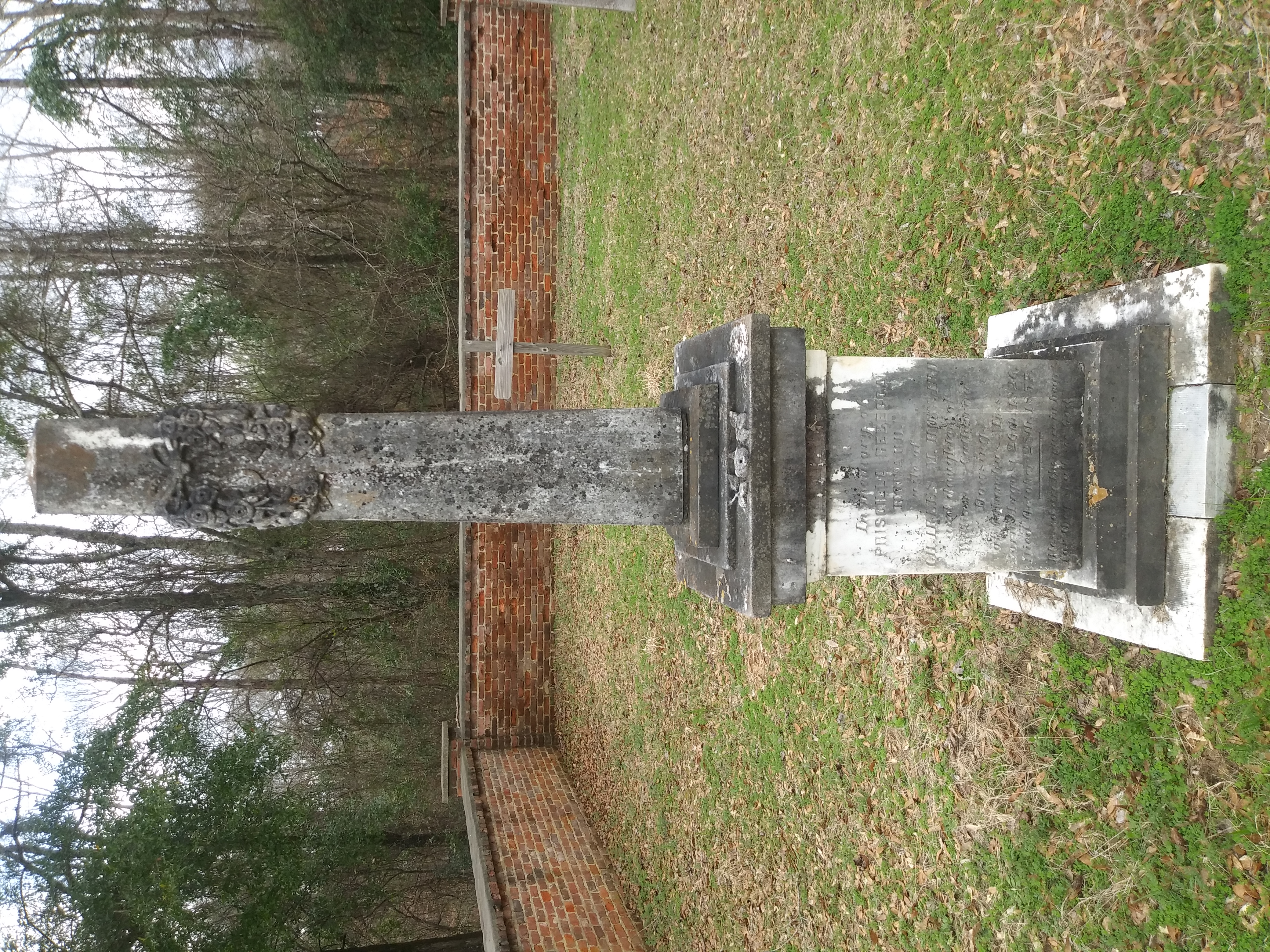 Priscilla Rebecca Howard headstone