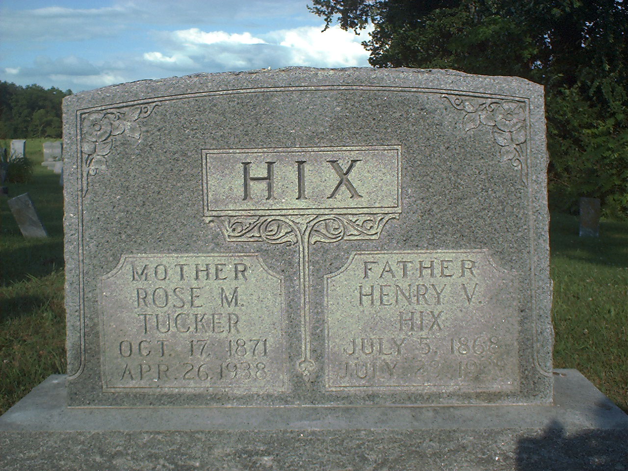 headstone