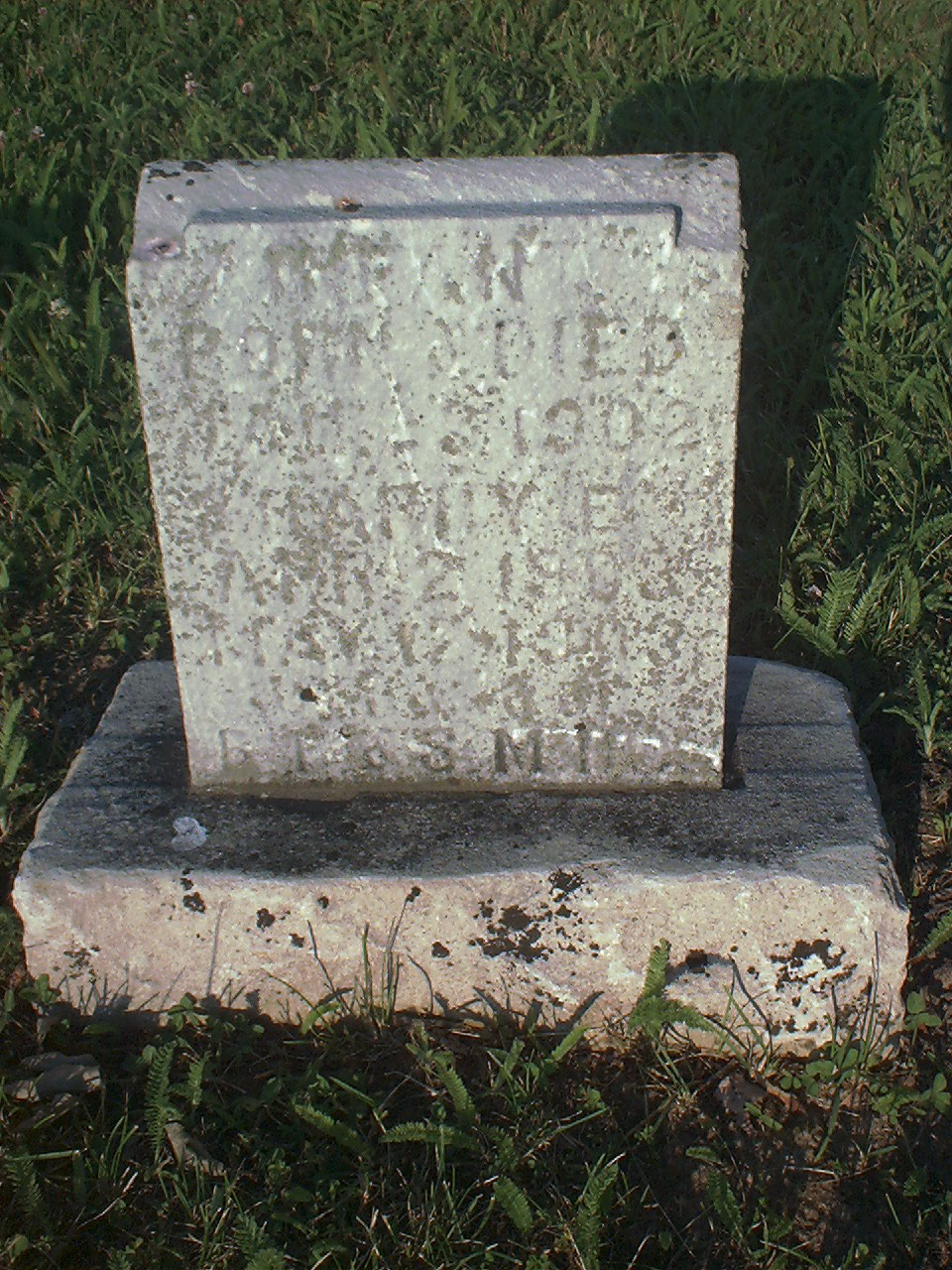 headstone
